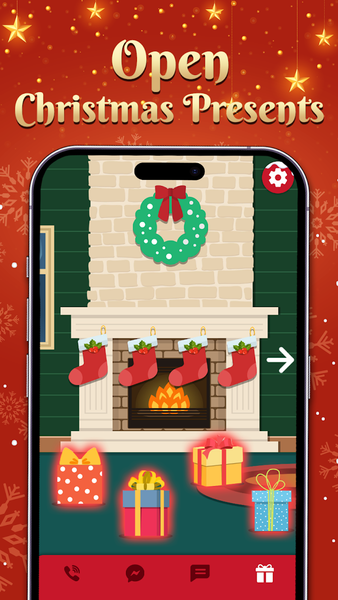 Santa Fake Call: Prank Message - Gameplay image of android game