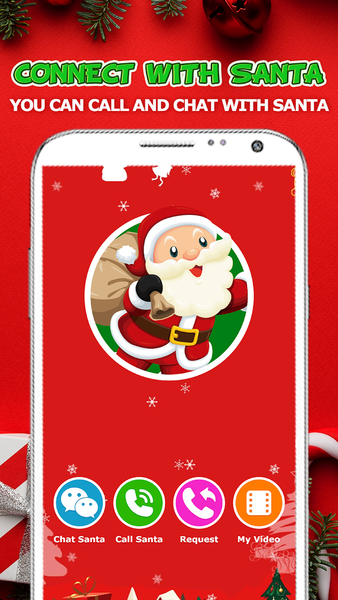 Calling with Santa - Image screenshot of android app