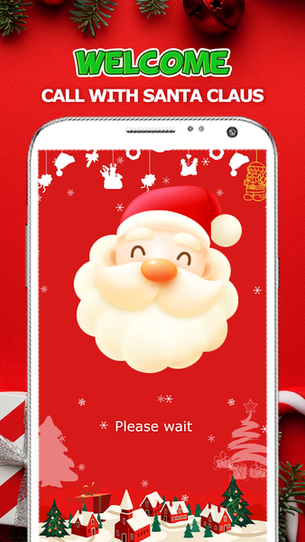 Calling with Santa - Image screenshot of android app