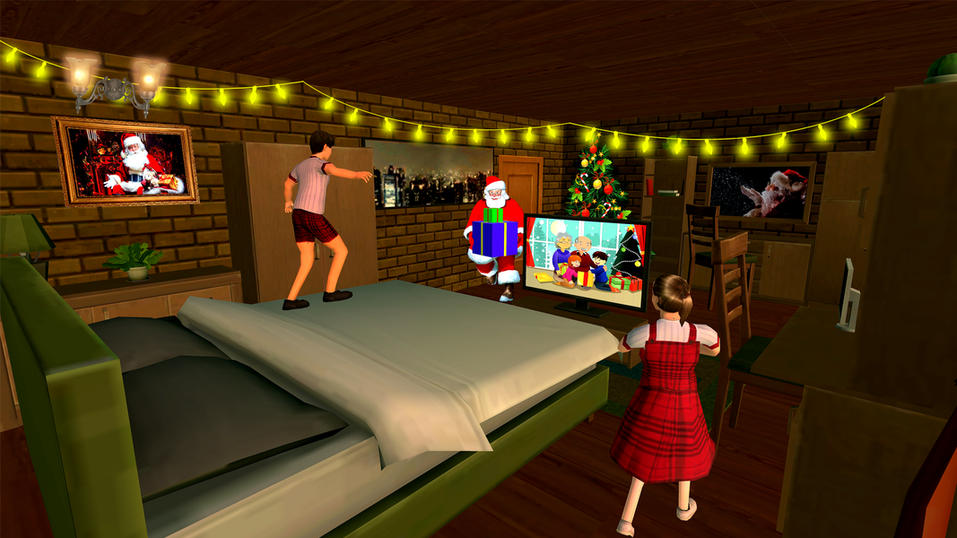 Christmas Santa Gift Delivery - Gameplay image of android game