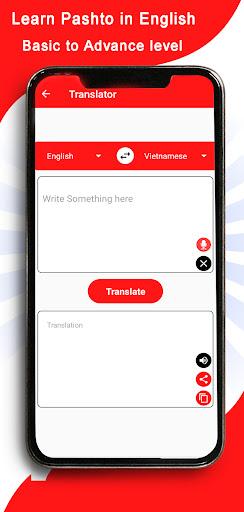 Learn English in Pashto - Image screenshot of android app