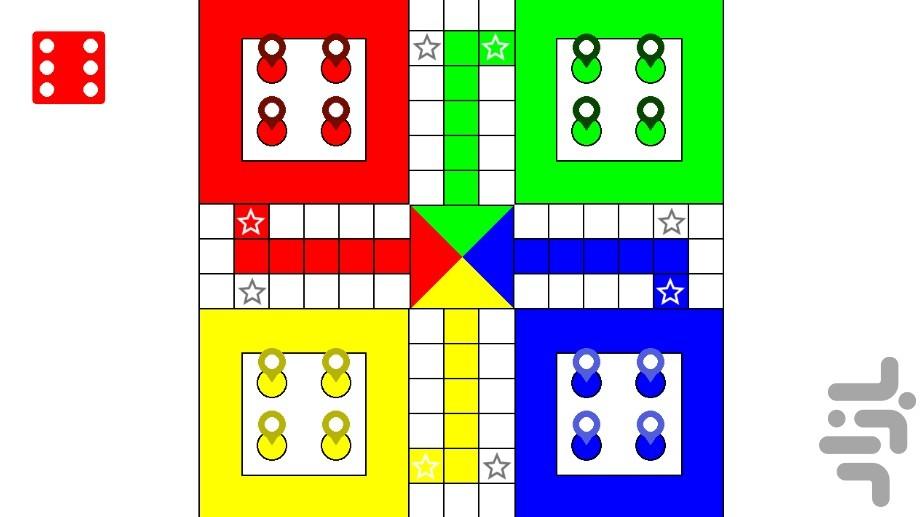 بازی منچ - Gameplay image of android game