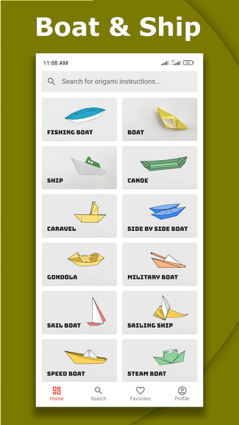 Origami Sekai - Paper Folding - عکس برنامه موبایلی اندروید