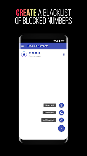 Call Block: Filter and Blocker - عکس برنامه موبایلی اندروید
