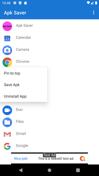Apk Saver - عکس برنامه موبایلی اندروید