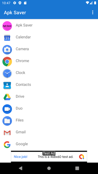 Apk Saver - عکس برنامه موبایلی اندروید