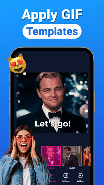 Gif & Meme Maker - Gifmo - Image screenshot of android app