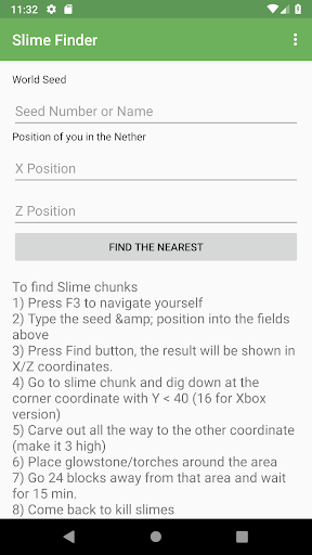 Slime Finder for Minecraft - عکس برنامه موبایلی اندروید