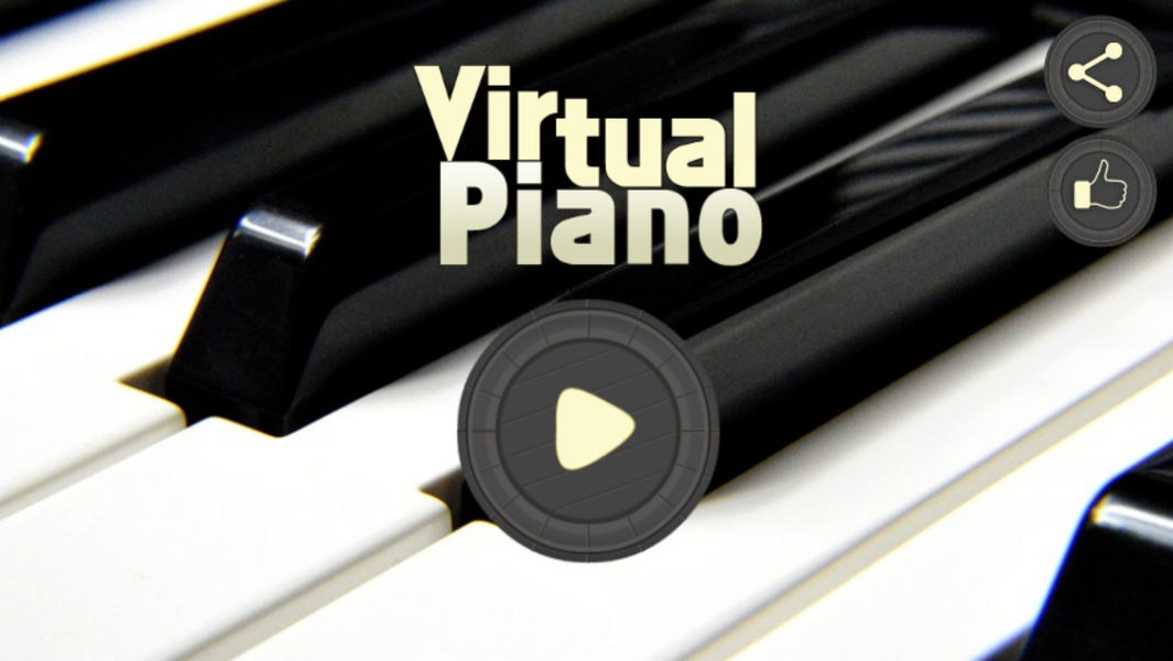 Virtual Piano - Gameplay image of android game