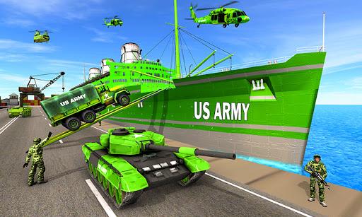 US Army Games: 3D Truck Games - Image screenshot of android app