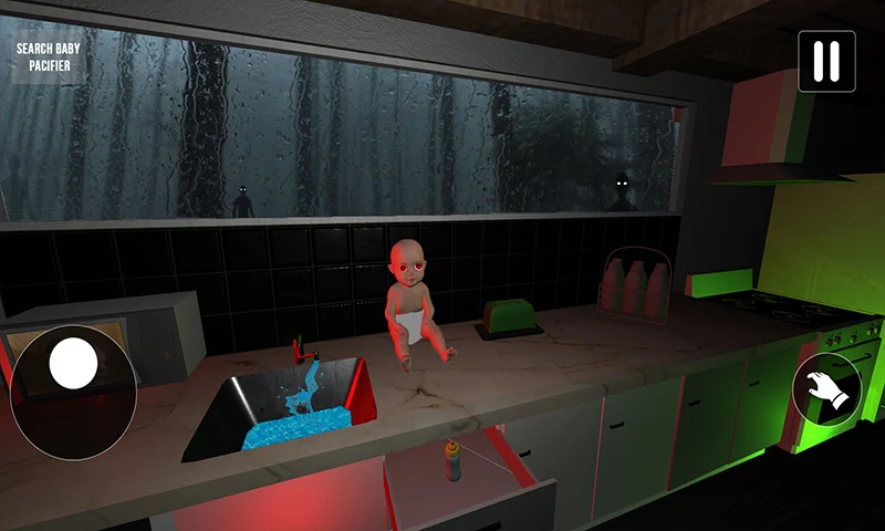 Scary Baby In Haunted House - Gameplay image of android game