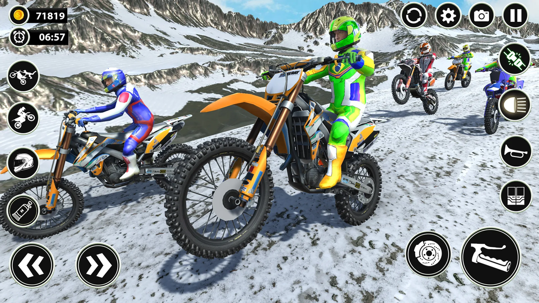 Bike Race - Dirt Racing Games - عکس بازی موبایلی اندروید
