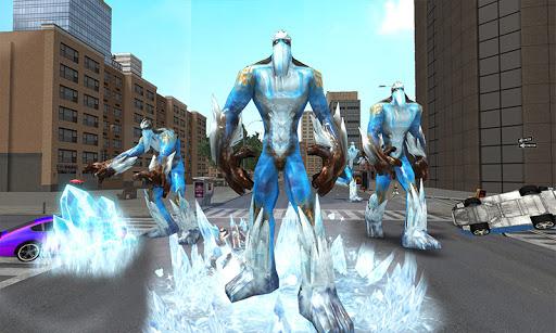 Fire Hero 3D - Superhero Games - Gameplay image of android game