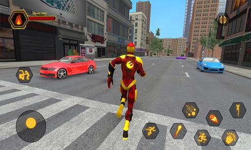 Fire Hero 3D - Superhero Games - Gameplay image of android game