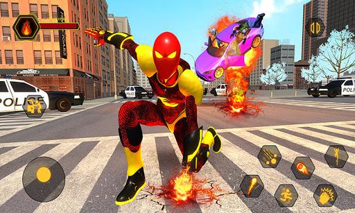 Fire Hero 3D - Superhero Games - Gameplay image of android game