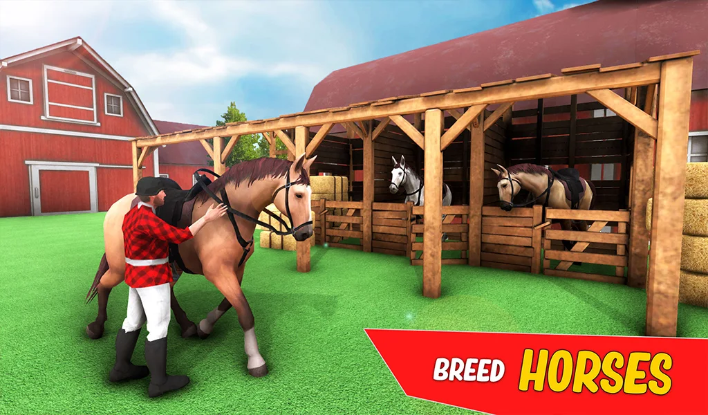 Equestrian: Horse Racing Games - Gameplay image of android game