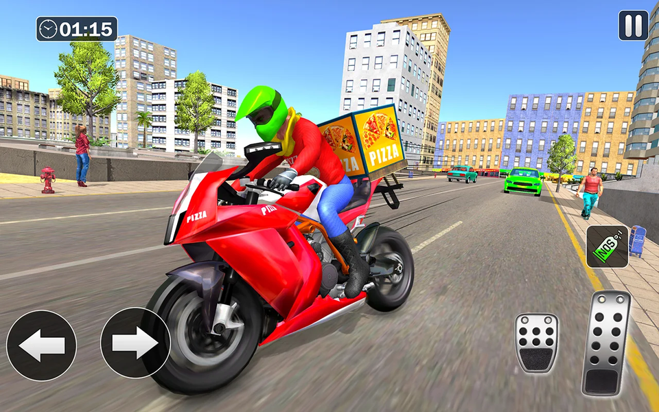 Pizza Delivery Games 3D - Gameplay image of android game