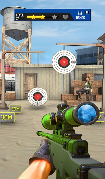 Target Shooting Gun Range 3D - Gameplay image of android game