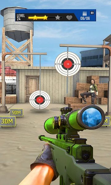 Target Shooting Gun Range 3D - Gameplay image of android game
