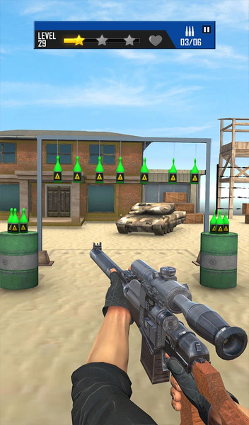 Target Shooting Gun Range 3D - Gameplay image of android game