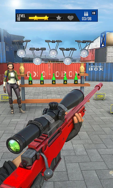 Target Shooting Gun Range 3D - Gameplay image of android game