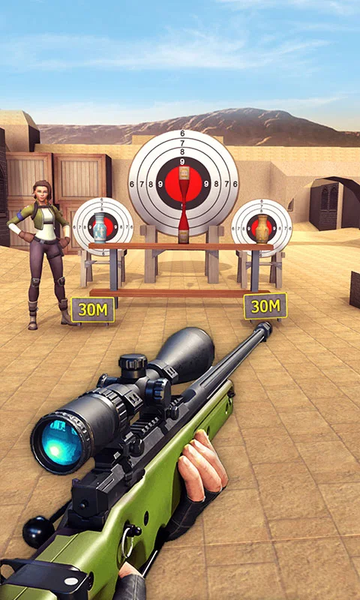 Target Shooting Gun Range 3D - Gameplay image of android game