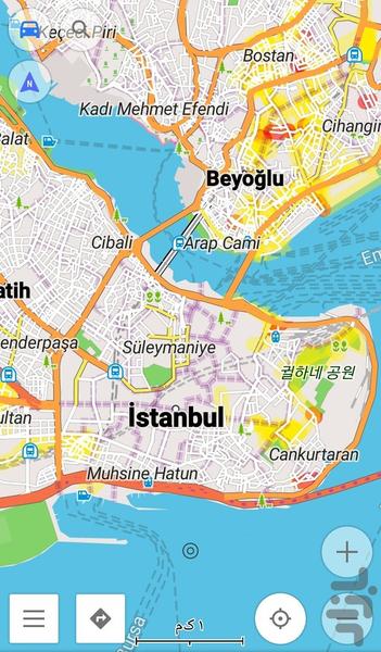 Istanbul Offline Map - عکس برنامه موبایلی اندروید