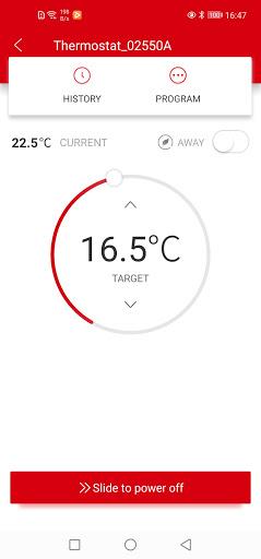 Thermostat - عکس برنامه موبایلی اندروید