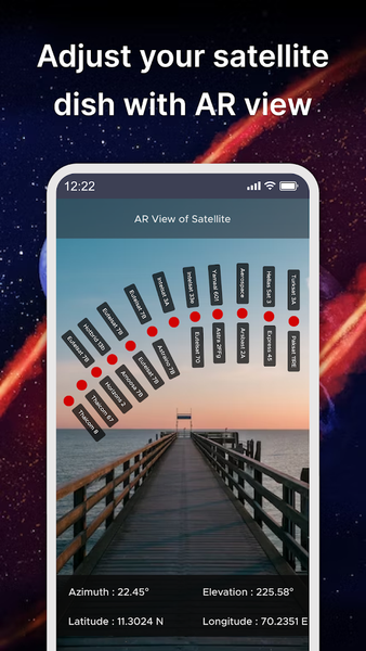 Satellite Finder: AR tracking - Image screenshot of android app