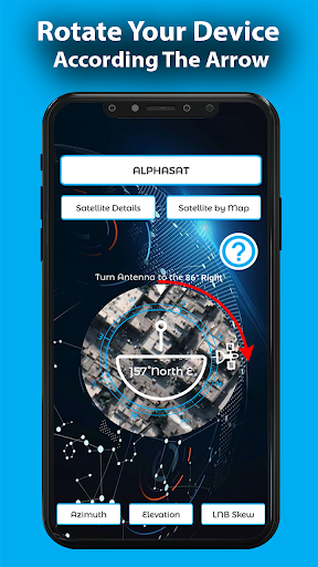 Satellite Finder:Sat Director - عکس برنامه موبایلی اندروید
