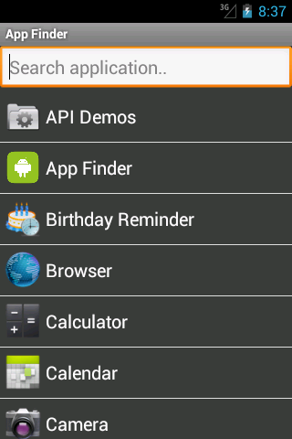 App Finder - Image screenshot of android app