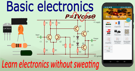 Basic Electronics: Study guide - Image screenshot of android app