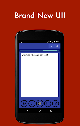 Voice Typer - Image screenshot of android app