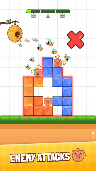 Capybara Rescue: Block Puzzle - عکس بازی موبایلی اندروید