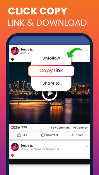 All Video Downloader & Saver - عکس برنامه موبایلی اندروید