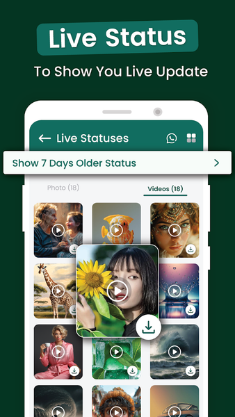 Status Saver - Video Saver - Image screenshot of android app