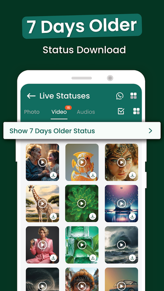 Status Saver - Video Saver - Image screenshot of android app
