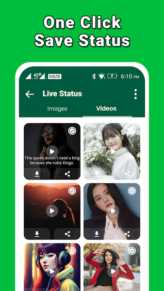 GB Version 2023: Status Saver - Image screenshot of android app