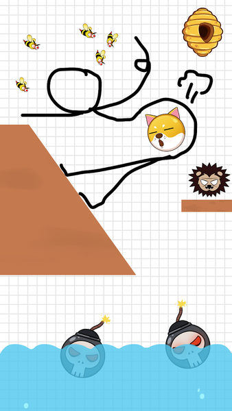 Dog Rescue - Draw To Save - عکس بازی موبایلی اندروید