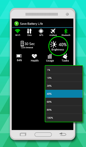 save battery life - عکس برنامه موبایلی اندروید