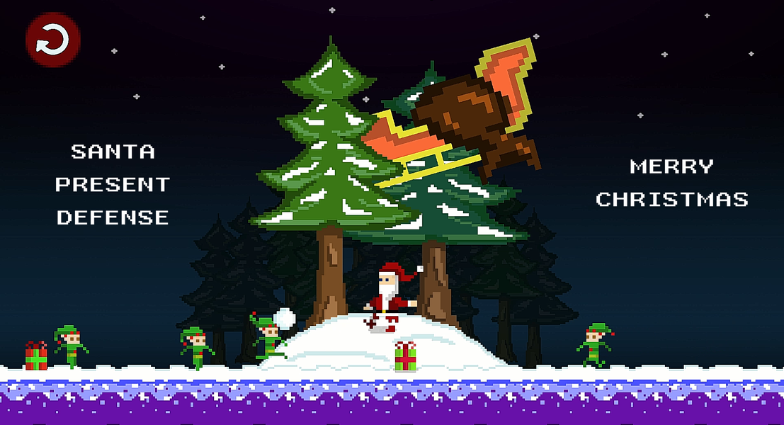 Santa Present Defense - Gameplay image of android game