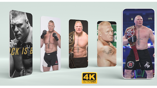 Brock Lesnar Wallpapers 4K Ultra HD - عکس برنامه موبایلی اندروید