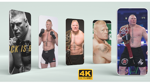 Brock Lesnar Wallpapers 4K Ultra HD - Image screenshot of android app