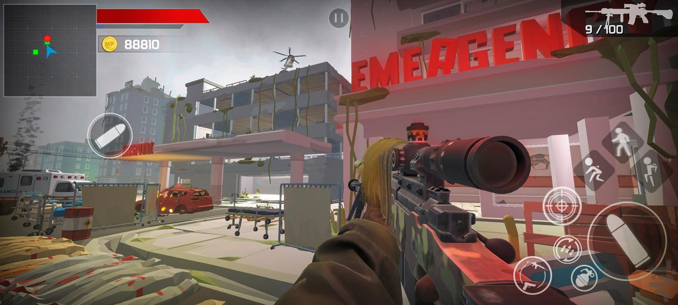 سرباز بیدار - عکس بازی موبایلی اندروید