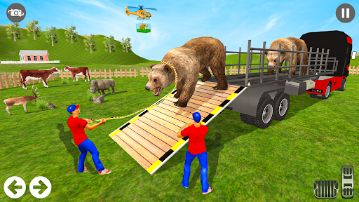 Animal transport Truck game ۳d - عکس برنامه موبایلی اندروید