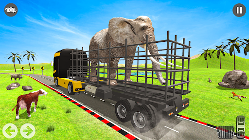 Animal transport Truck game ۳d - عکس برنامه موبایلی اندروید