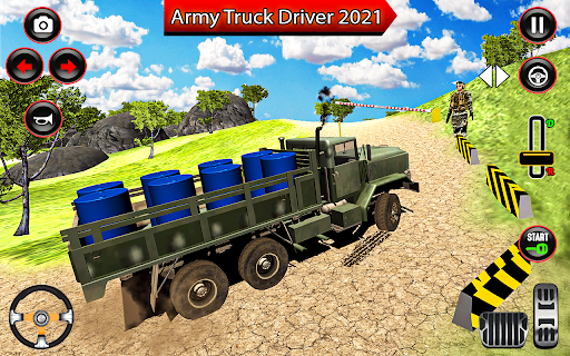 Army Truck Game Military Truck - عکس برنامه موبایلی اندروید