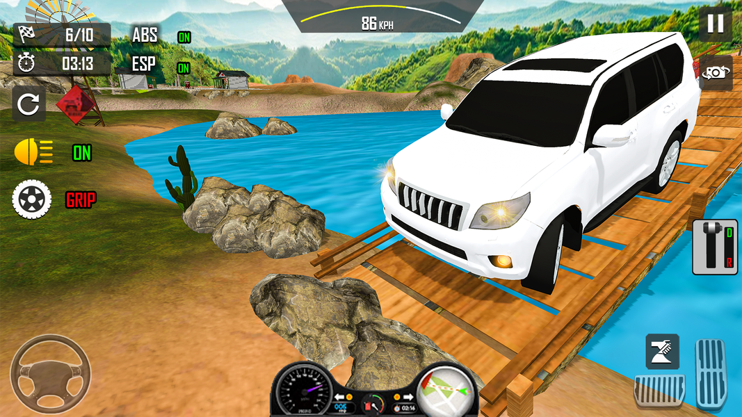 Prado car game SUV Car Driving - عکس بازی موبایلی اندروید