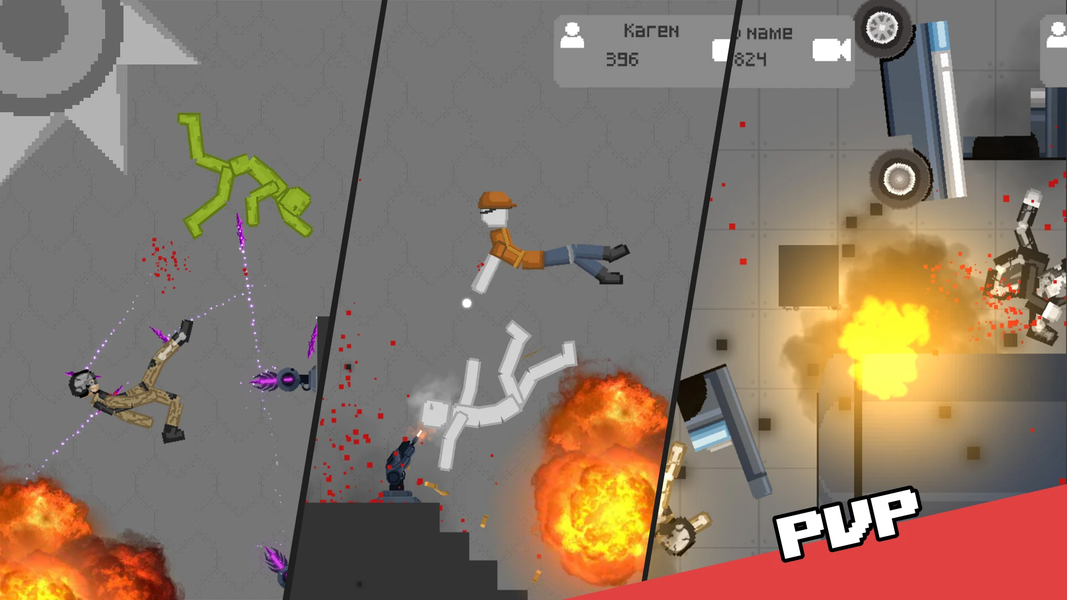 Dismount Playground - Gameplay image of android game