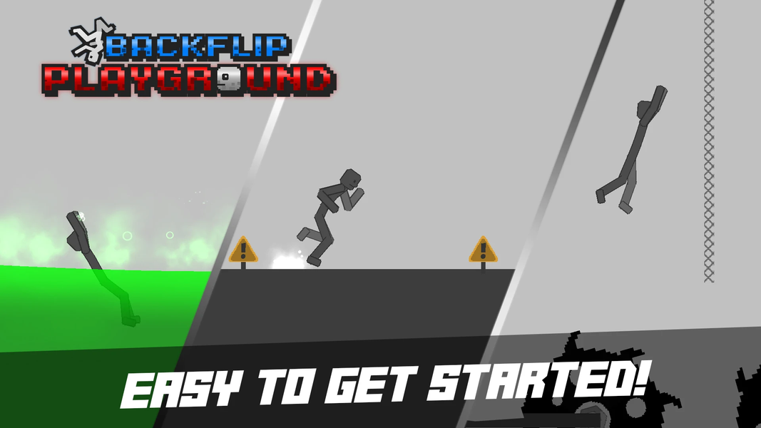 Backflip Playground - Gameplay image of android game